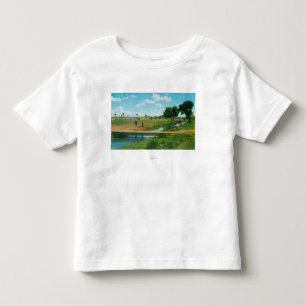 Camiseta De Bebé Opinión el golfista que golpea la bola