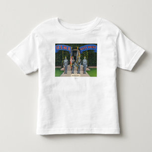 Camiseta De Bebé Opinión el guardia de honor que se coloca alerta