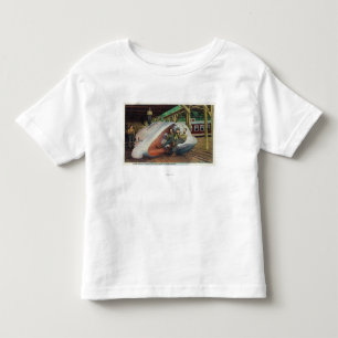 Camiseta De Bebé Opinión los cazadores de la ballena que descansan