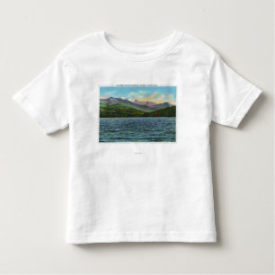 Camiseta De Bebé Opinión Nevado Mts del camino del lago Tupper