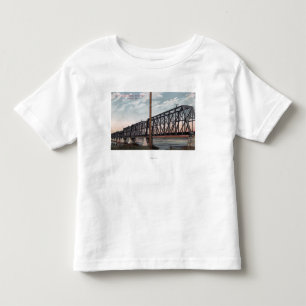 Camiseta De Bebé Opinión pacífica septentrional del puente