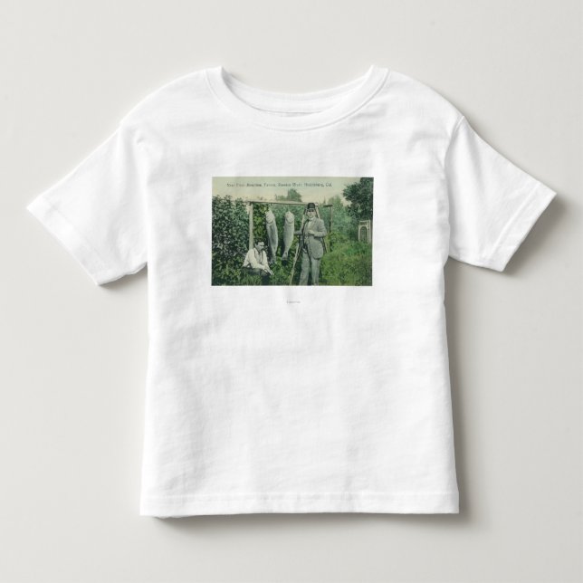 Camiseta De Bebé Opinión pescadores con la captura cerca de Fitch (Anverso)