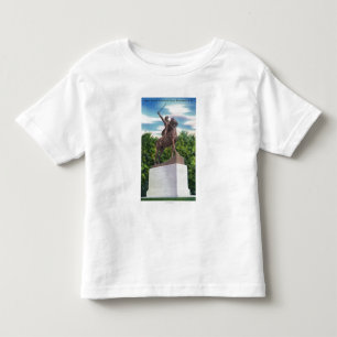 Camiseta De Bebé Opinión rígida de la estatua de la GEN Juan