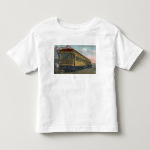 Camiseta De Bebé Opinión septentrional de tren eléctrico