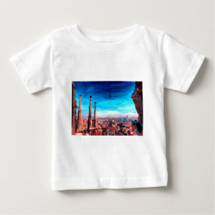 Camiseta De Bebé Opinión y Sagrada Familia de la ciudad de