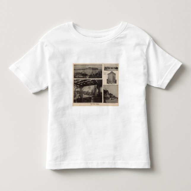 Camiseta De Bebé Opiniónes, Seattle (Anverso)