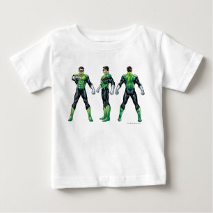 Camiseta De Bebé Opiniones verdes de la linterna tres