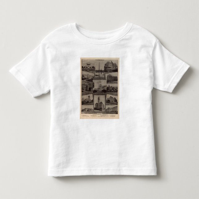 Camiseta De Bebé Opiniónes Washington, DC (Anverso)