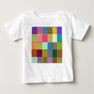 Camiseta De Bebé Óptica inspirada en Bauhaus