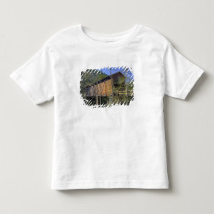 Camiseta De Bebé OR, Condado de Jackson, McKee Covered Bridge