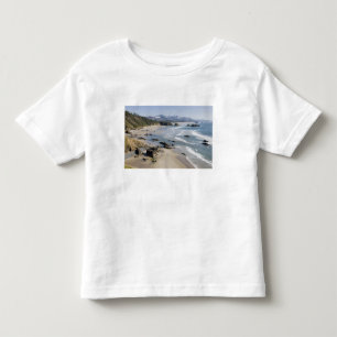 Camiseta De Bebé OR, Costa de Oregón, Parque Estatal Ecola, Crescen