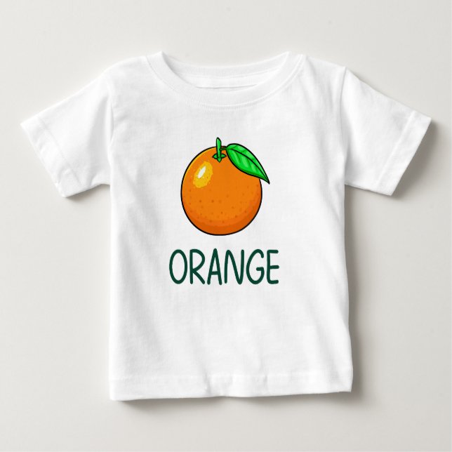 Camiseta De Bebé Orange (Anverso)