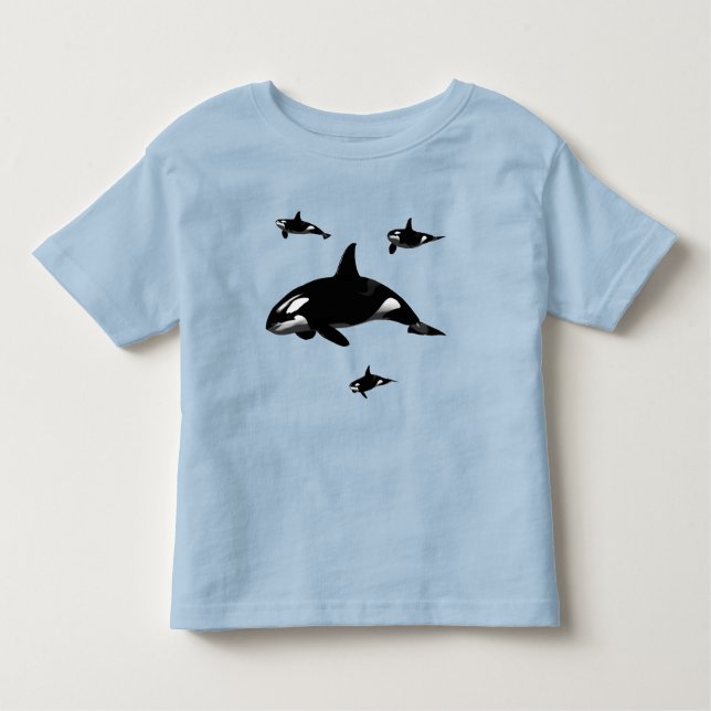 Camiseta De Bebé Orca (Anverso)