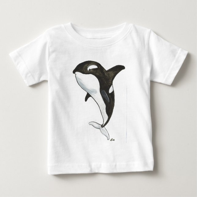 Camiseta De Bebé Orca (Anverso)
