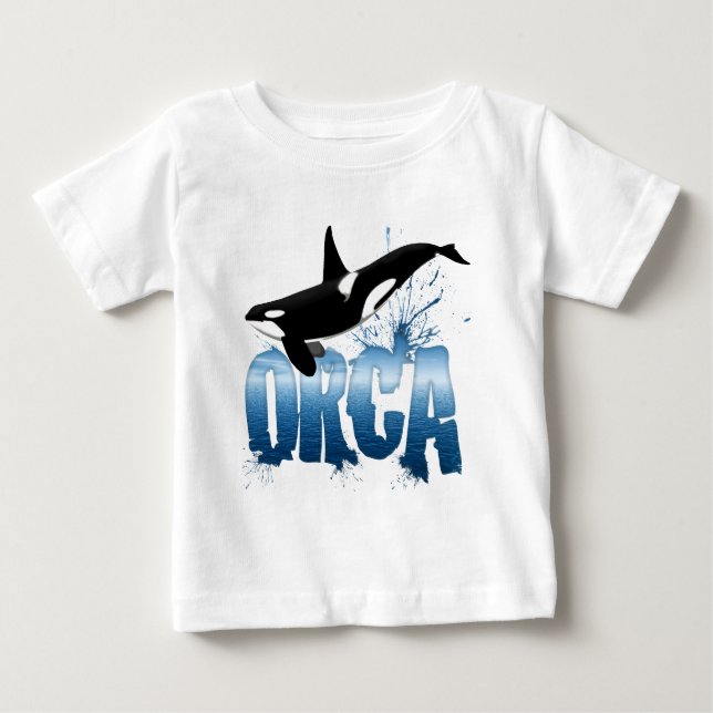 CAMISETA DE BEBÉ ORCA (Anverso)