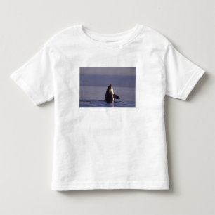 Camiseta De Bebé Orca asesina (Orca orcinus) haciendo spyhop cerca
