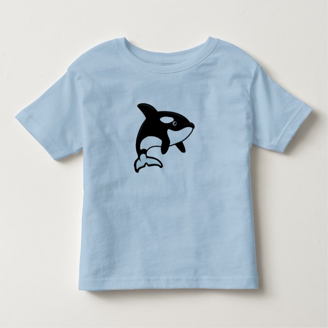 Camiseta De Bebé Orca/orca lindas (Anverso)