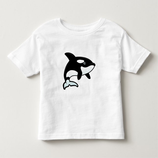 Camiseta De Bebé Orca/orca lindas (Anverso)