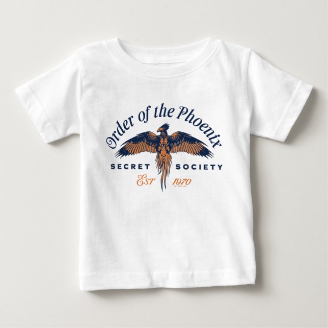 Camiseta De Bebé ORDEN DEL Gráfico De La Sociedad Secreta PHOENIX (Anverso)