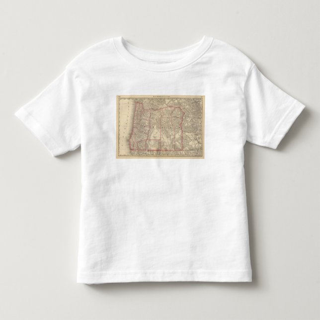 Camiseta De Bebé Oregon 6 (Anverso)