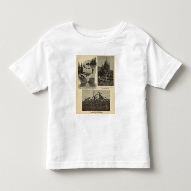 Camiseta De Bebé Oregon, en donde cada perspectiva satisface (Anverso)