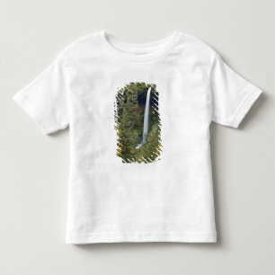 Camiseta De Bebé Oregón, Parque Estatal Silver Falls, North Falls