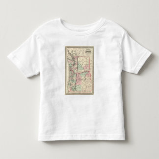 Camiseta De Bebé Oregon y Washington