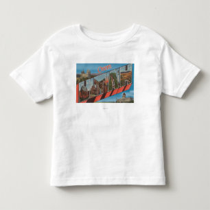 Camiseta De Bebé Orem, letra ScenesOrem, UT de UtahLarge