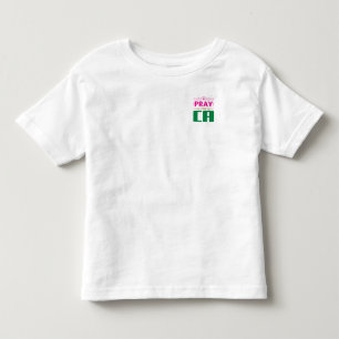 Camiseta De Bebé Oremos por CA: Juntos en oración por CA