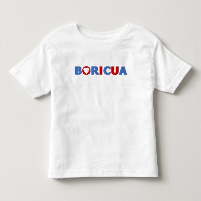 Camiseta De Bebé Orgullo Boricua Puertorriqueño (Anverso)