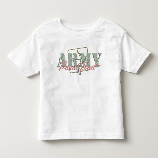 Camiseta De Bebé Orgullo del Ejército Brat (Anverso)