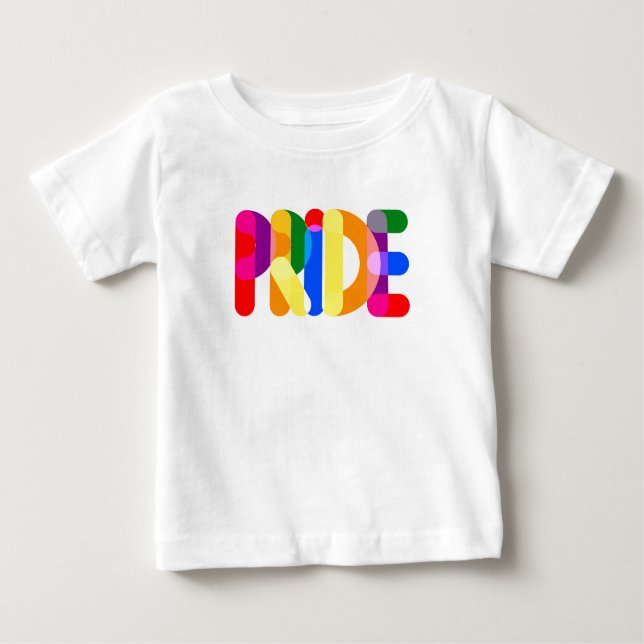 Camiseta De Bebé Orgullo en el diseño (Anverso)