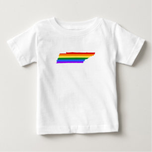 Camiseta De Bebé Orgullo gay tennessee