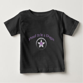 Camiseta De Bebé Orgullo pagano en morado