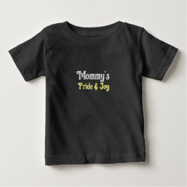 Camiseta De Bebé "Orgullo y alegría de mamá"