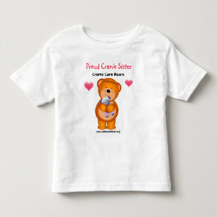 Camiseta De Bebé Orgullosa Cranio Sister