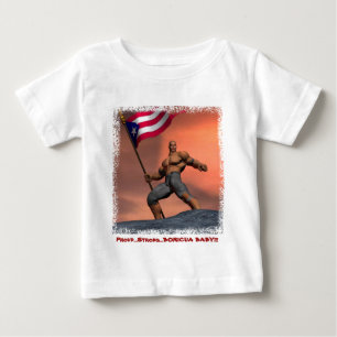 Camiseta De Bebé ¡¡¡Orgulloso Boricua!!!