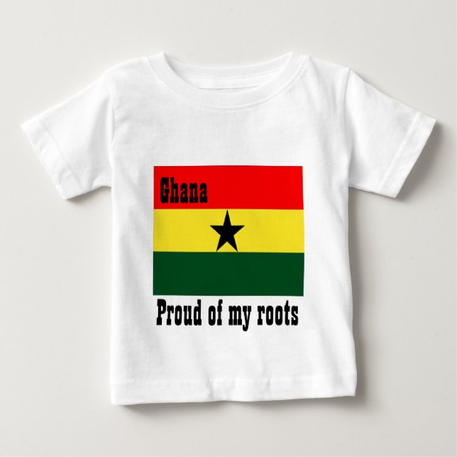Camiseta De Bebé orgulloso de mis raíces (Anverso)