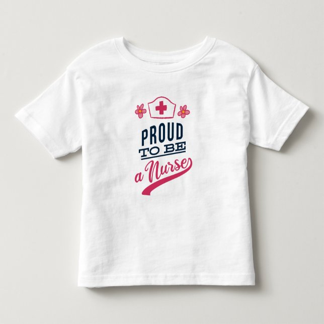 Camiseta De Bebé Orgulloso de ser enfermero (Anverso)