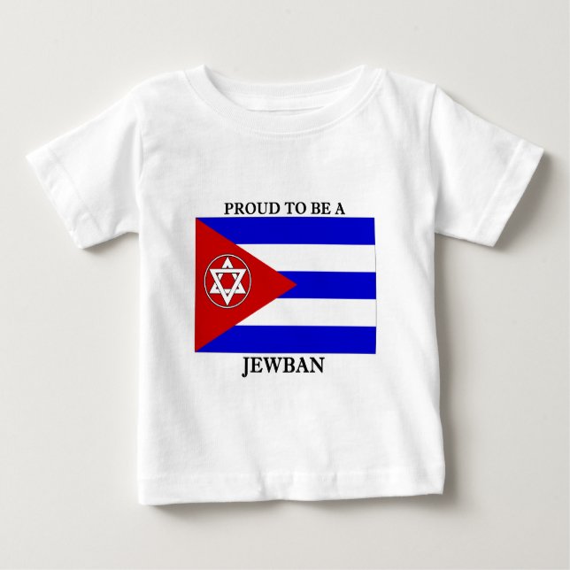 Camiseta De Bebé Orgulloso ser un Jewban (Anverso)
