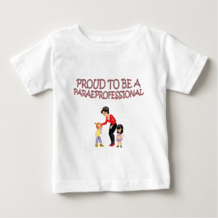 CAMISETA DE BEBÉ ORGULLOSO SER UN PARAPROFESSIONAL