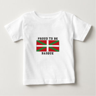 Camiseta De Bebé Orgulloso ser vasco