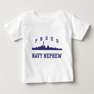 Camiseta De Bebé Orgulloso sobrino de la Marina