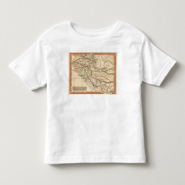 Camiseta De Bebé Oriente Medio 4 (Anverso)