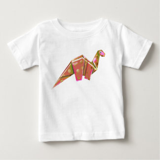 Camiseta De Bebé Origami Brachiosaur - irlandés