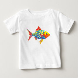 CAMISETA DE BEBÉ ORIGAMI FISH