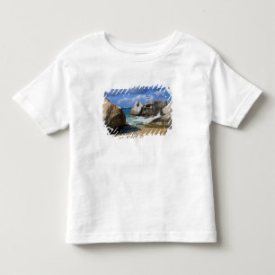 Camiseta De Bebé Orilla de la playa en Virgin Gorda, Islas Vírgenes