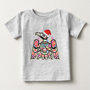 Camiseta De Bebé Ornamento simbolismo de Haida Thunderbird Destino