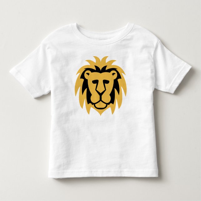 Camiseta De Bebé Oro del león (Anverso)