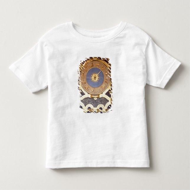 Camiseta De Bebé Orologio Zodicale (reloj del zodiaco) (fresco y (Anverso)